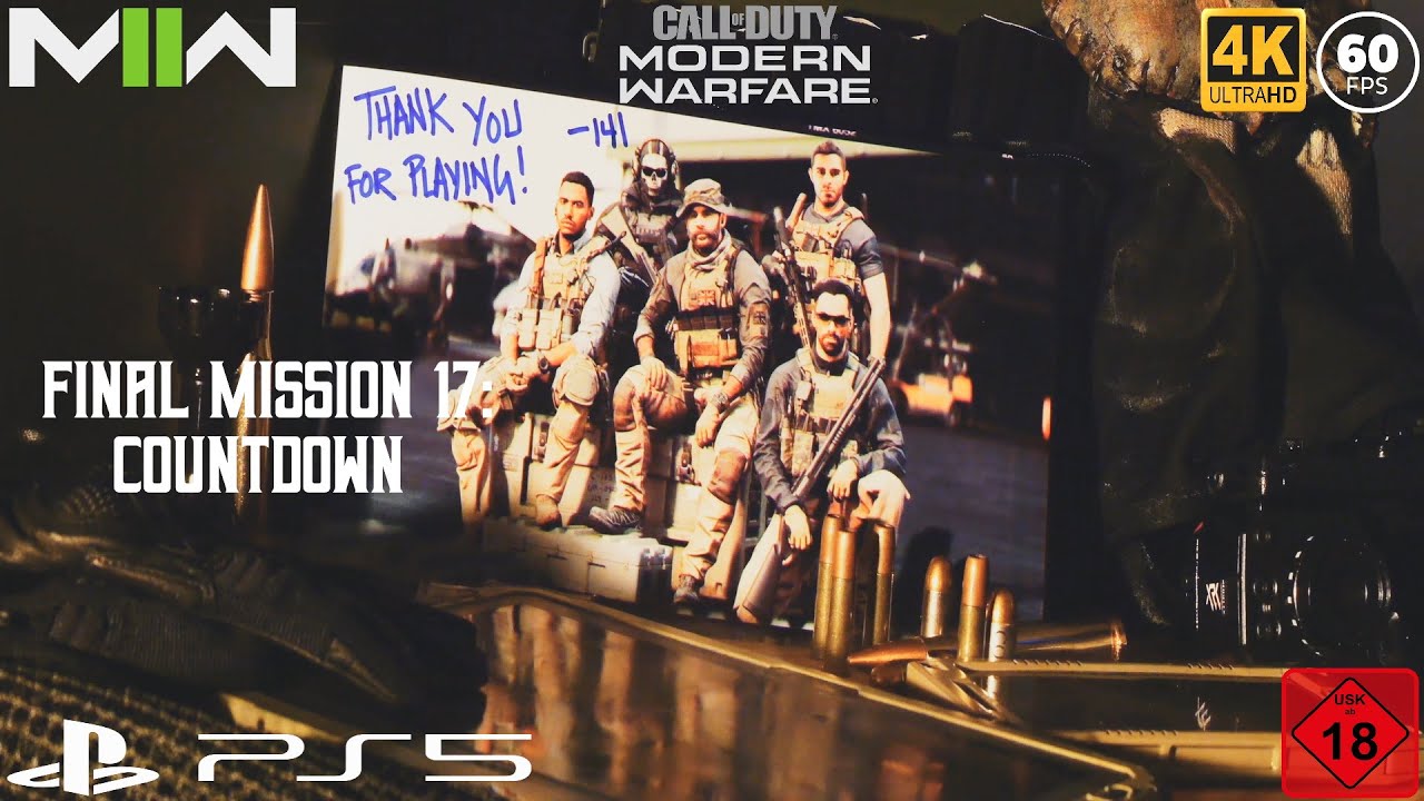 Call of Duty Modern Warfare II (2022) Mission 17 I Countdown I Letzte Mission I Chicago [4K] [PS5]