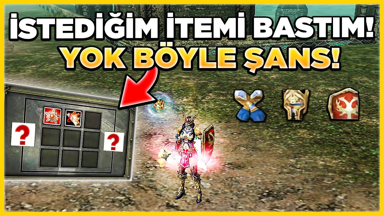 ÇOK İSTEDİĞİM İTEMİ BASTIM🤑! | YOK BÖYLE ŞANS🔥| Knight Online Zero #24
