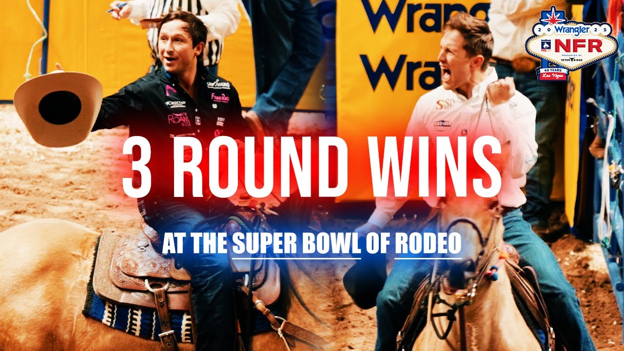 TWO BROTHERS WON 3 of the LAST 5 ROUNDS at the SUPER BOWL of RODEO...