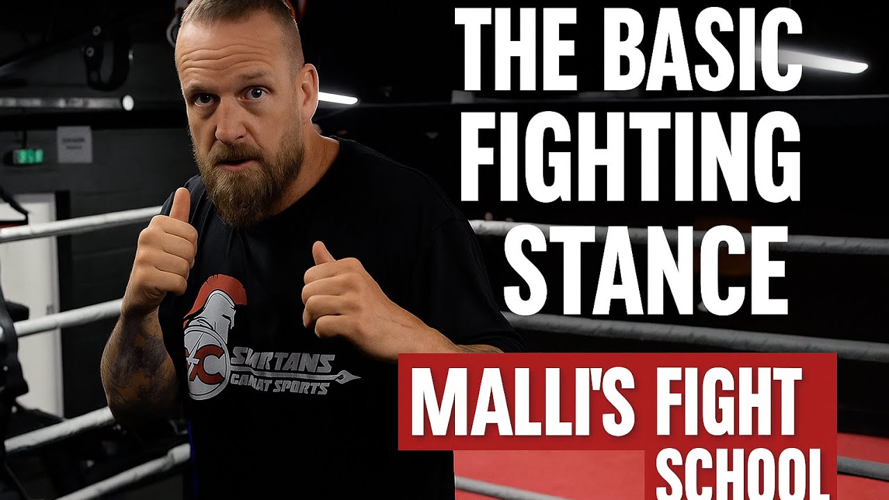 The Basic Fighting Stance| Malli's Fight School