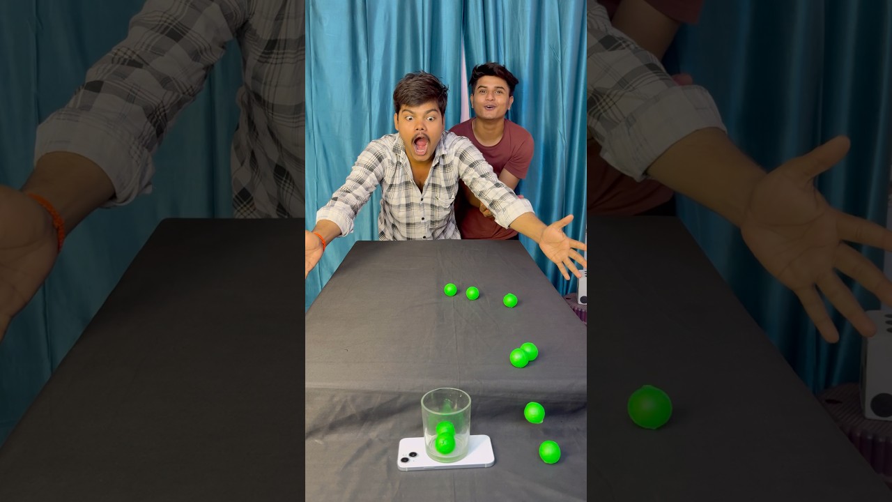 Best ball roll family challenge✅#shorts #game