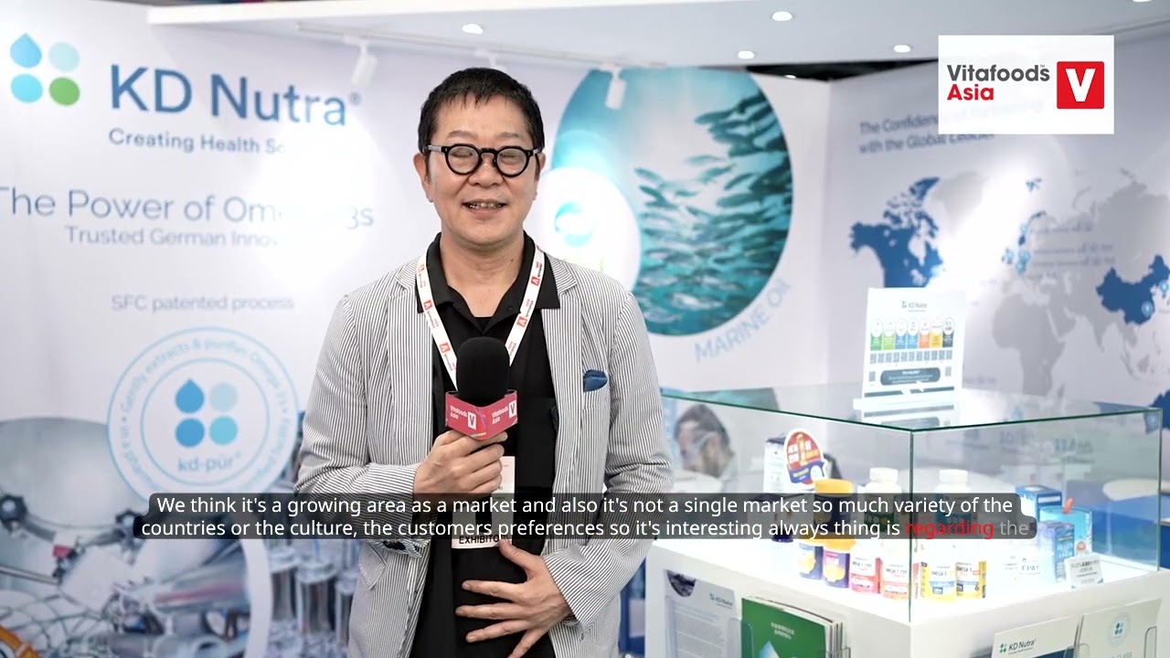 Interview with KD Pharma Group at Vitafoods Asia 2025