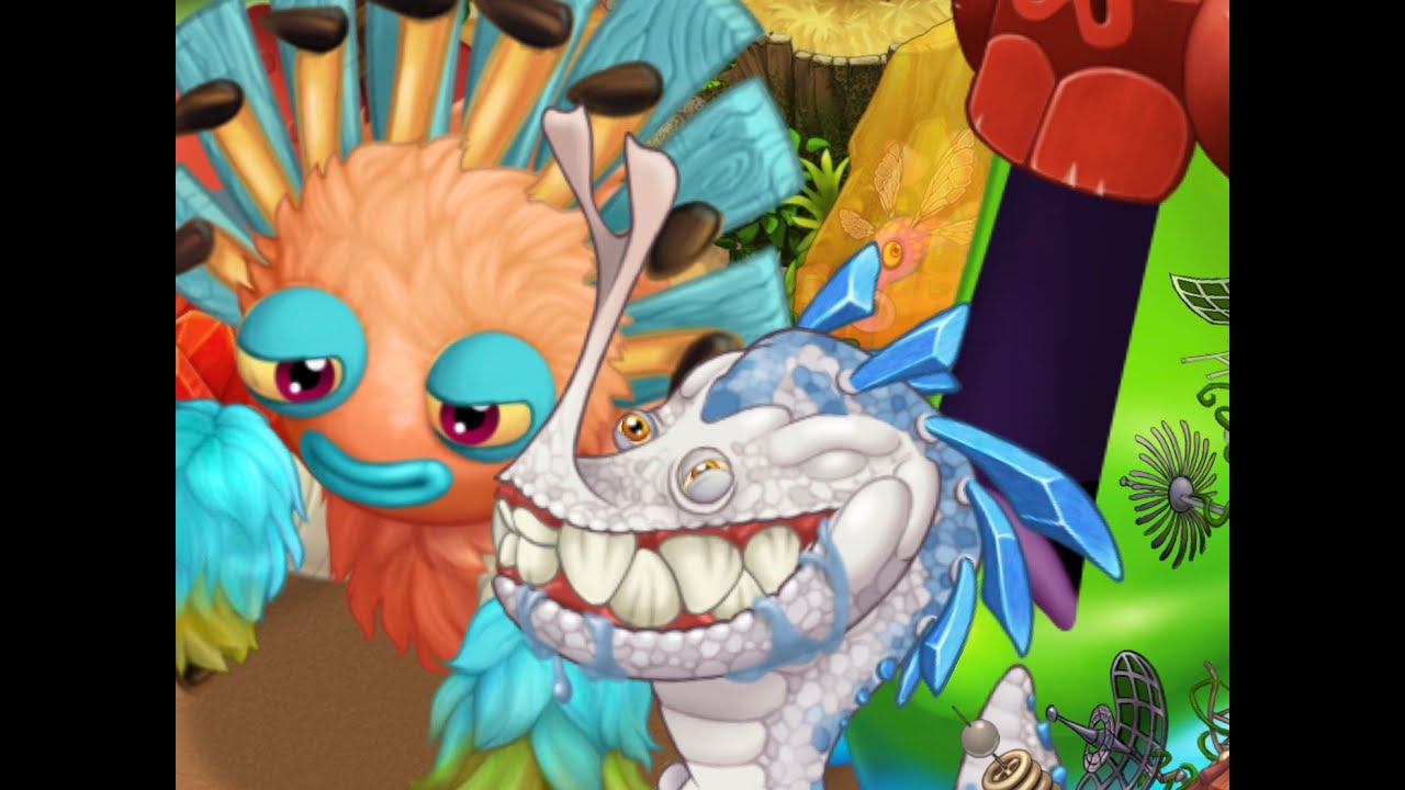 My Singing Monsters Amber Island but they all took 40 Red Bulls