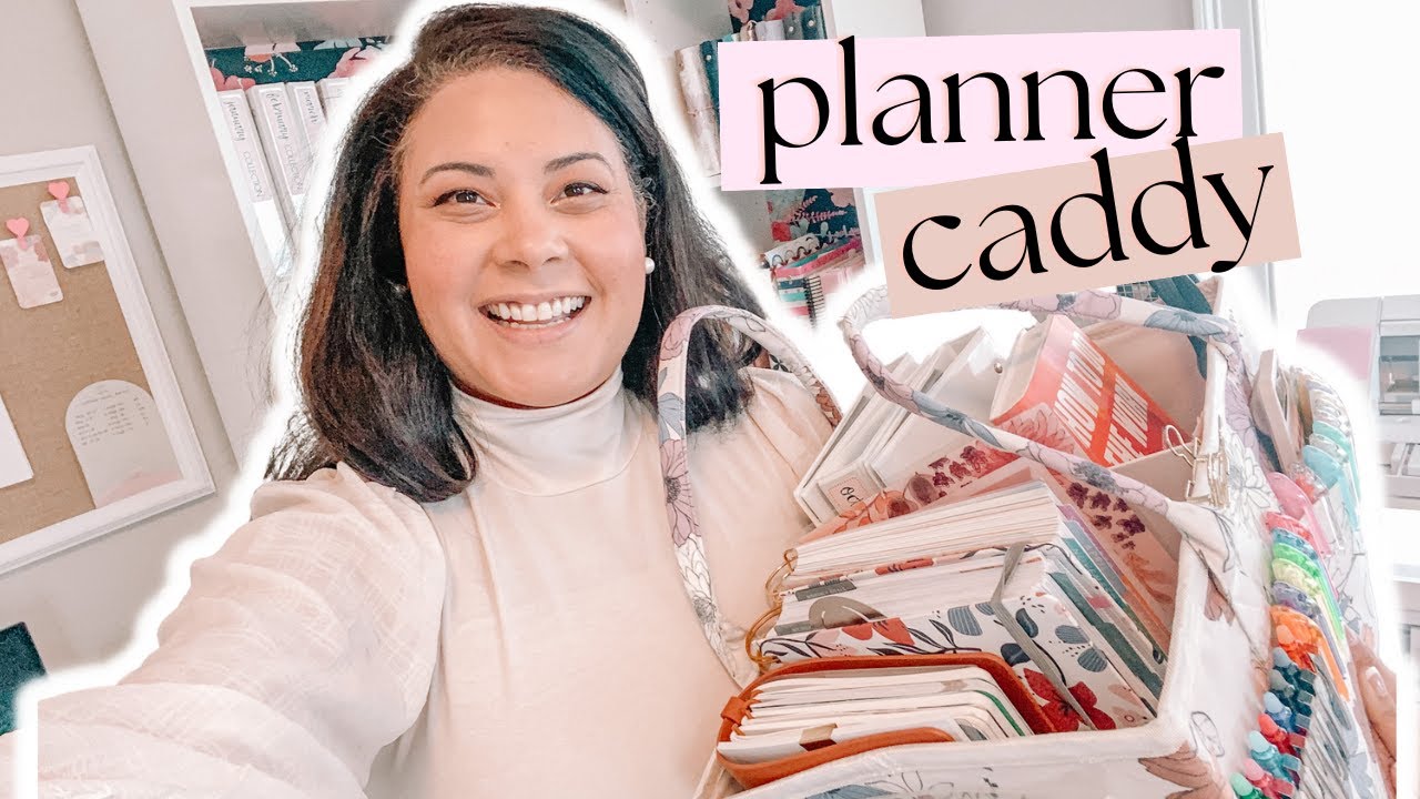 📒Organizing My Planner Caddy | Morning Basket | Erin Condren | Planner Supplies