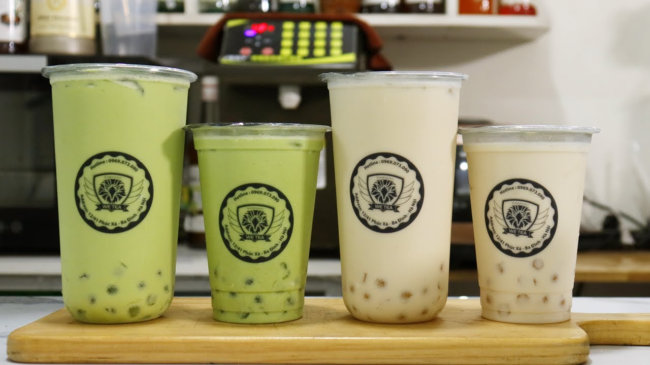 HỌC PHA CHẾ - BÀI 5 - Ủ TRÀ XANH, PHA CHẾ TRÀ XANH SỮA & TRÀ SỮA MATCHA