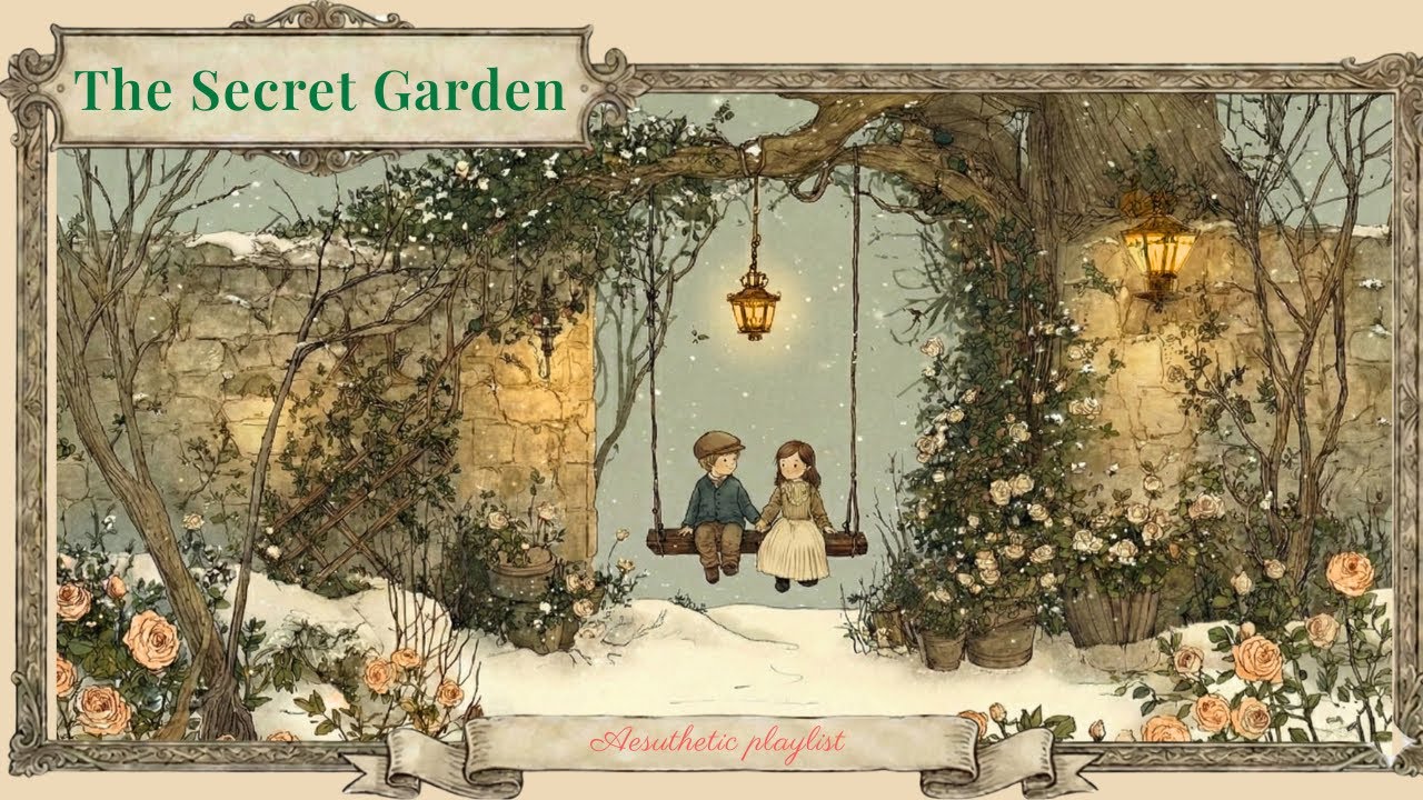 The Secret Garden: lantern glow in the winter hush ❄️ (an aesthetic playlist)