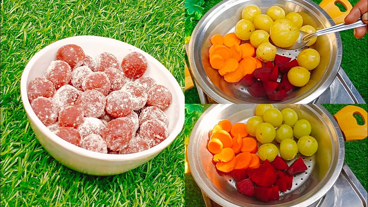 रोज 1 आंवला कैंडी खाओ! 50 बीमारियों से बचो | ABC Amla Candy Homemade | Beetroot Carrot Amla Recipe🍬