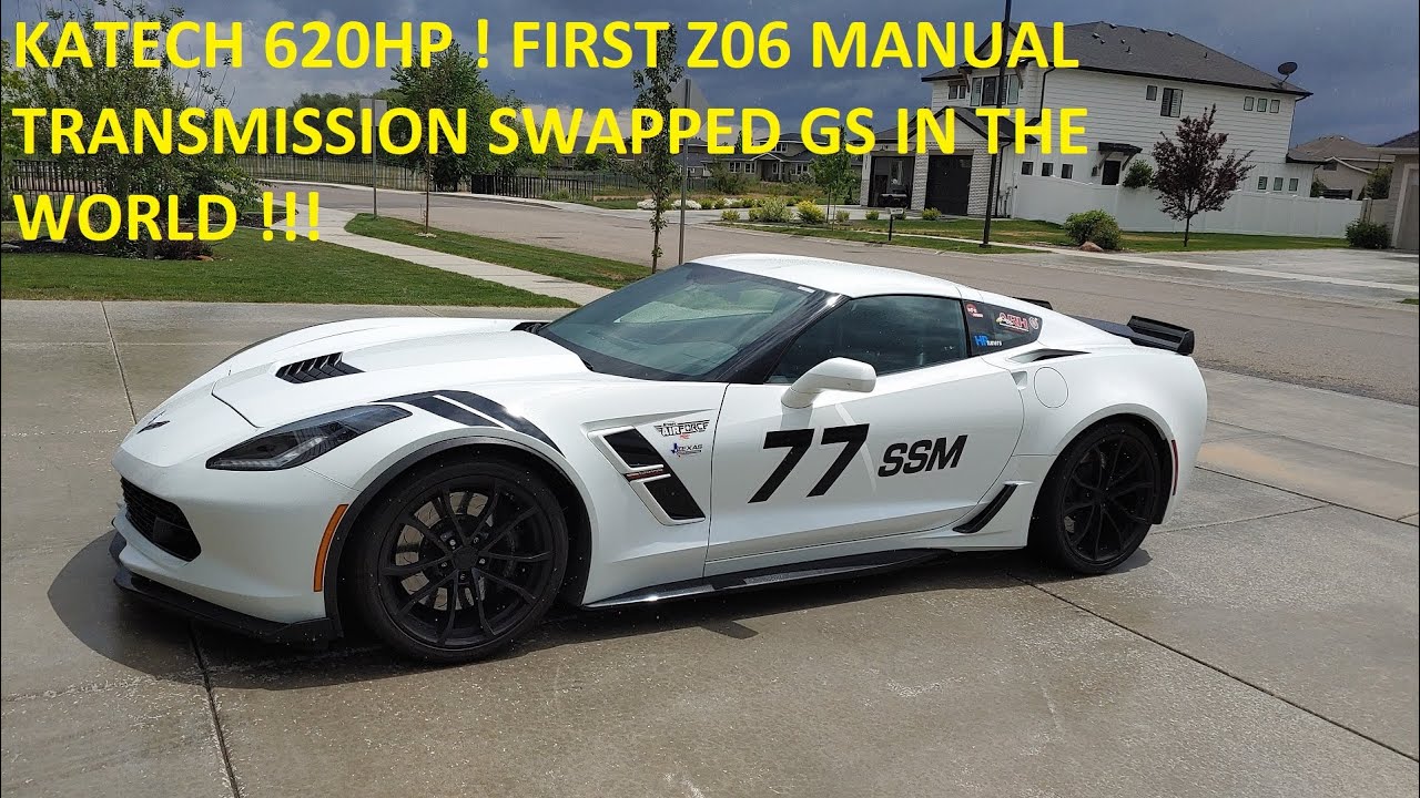 Presentation of my 620HP Katech / Z06 M7 trans swapped C7 GrandSport : First swap in the world !!