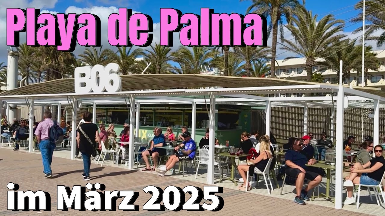 Playa de Palma🌴🏖️MALLORCA island🩷NEUE SAISON -Die PLAYA DE PALMA steht in den Startlöchern #mallorca
