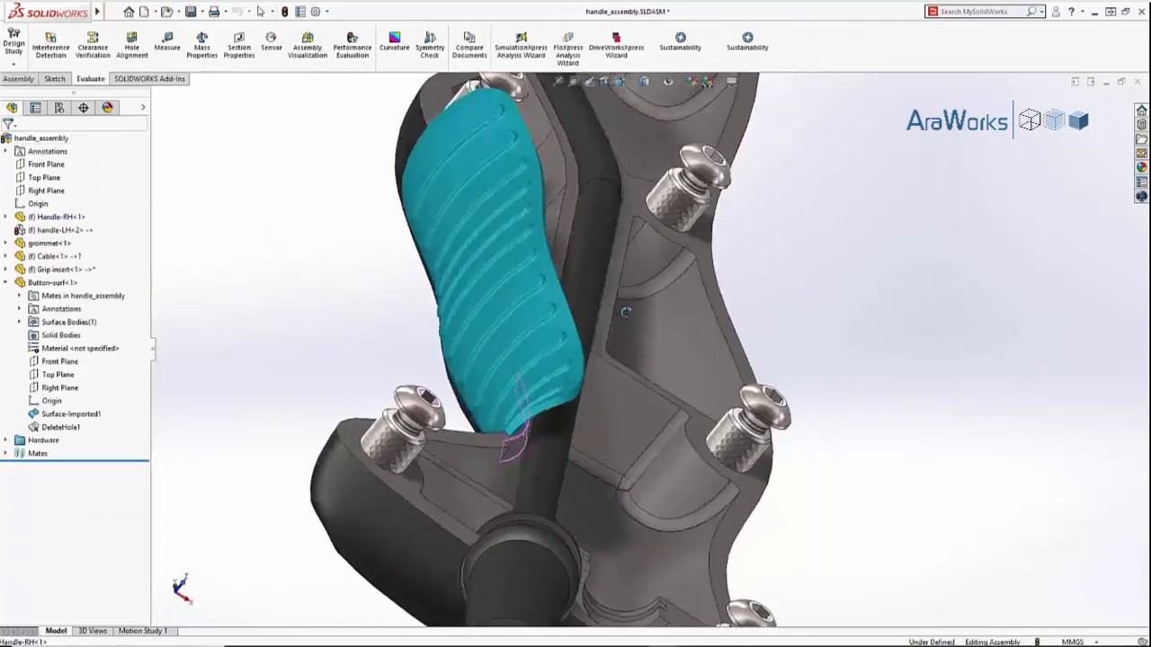 SOLIDWORKS 2019: Piezas, Texturas 3D