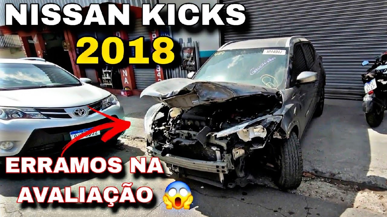 Nissan Kicks 2018 pequena monta de Leilão será que compensou? 
