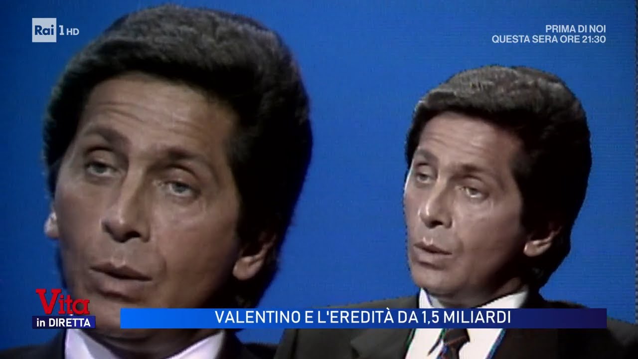 L'eredità di Valentino da 1,5 miliardi di euro: ville, castelli e opere - Vita in diretta 20/01/2026
