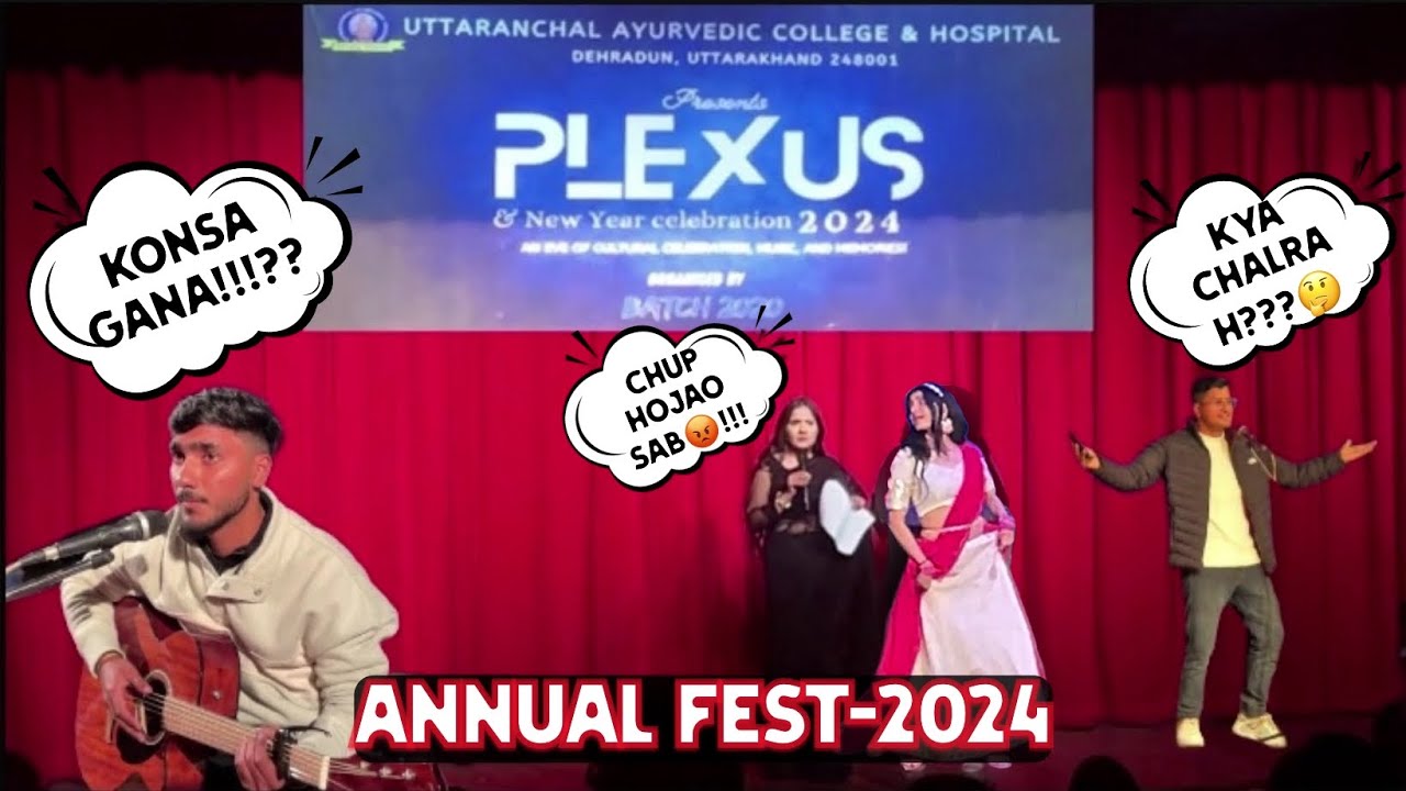 Uttaranchal Ayurvedic College Annual Fest-2024 #medicalcollege #medico #annualfunction #neet #yt