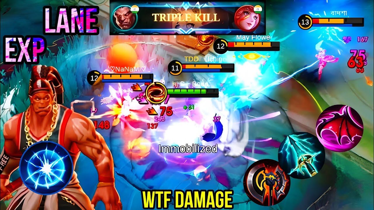  ENEMY CRYID AFTER FACING MY BALMOND EXP LANE !😭 BALMOND EXP LANE BUILD! 