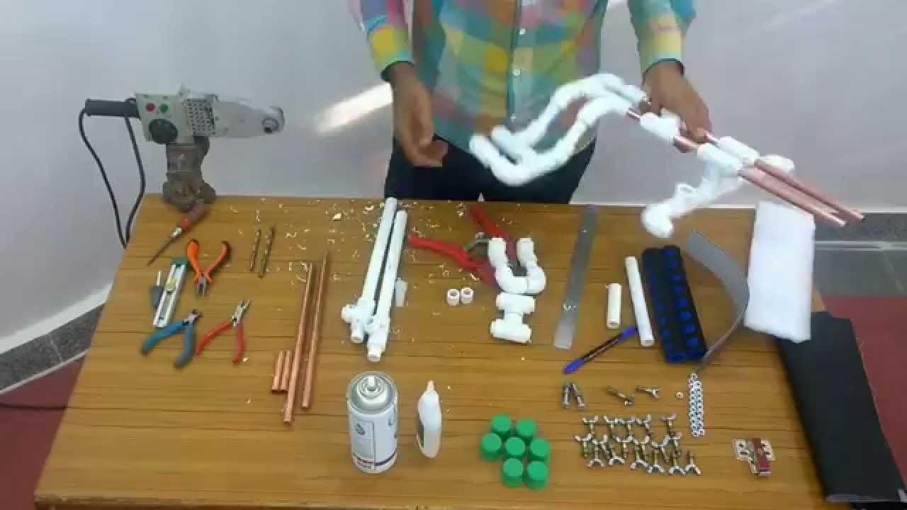DIY PVC Shoulder Rig for DSLR cameras