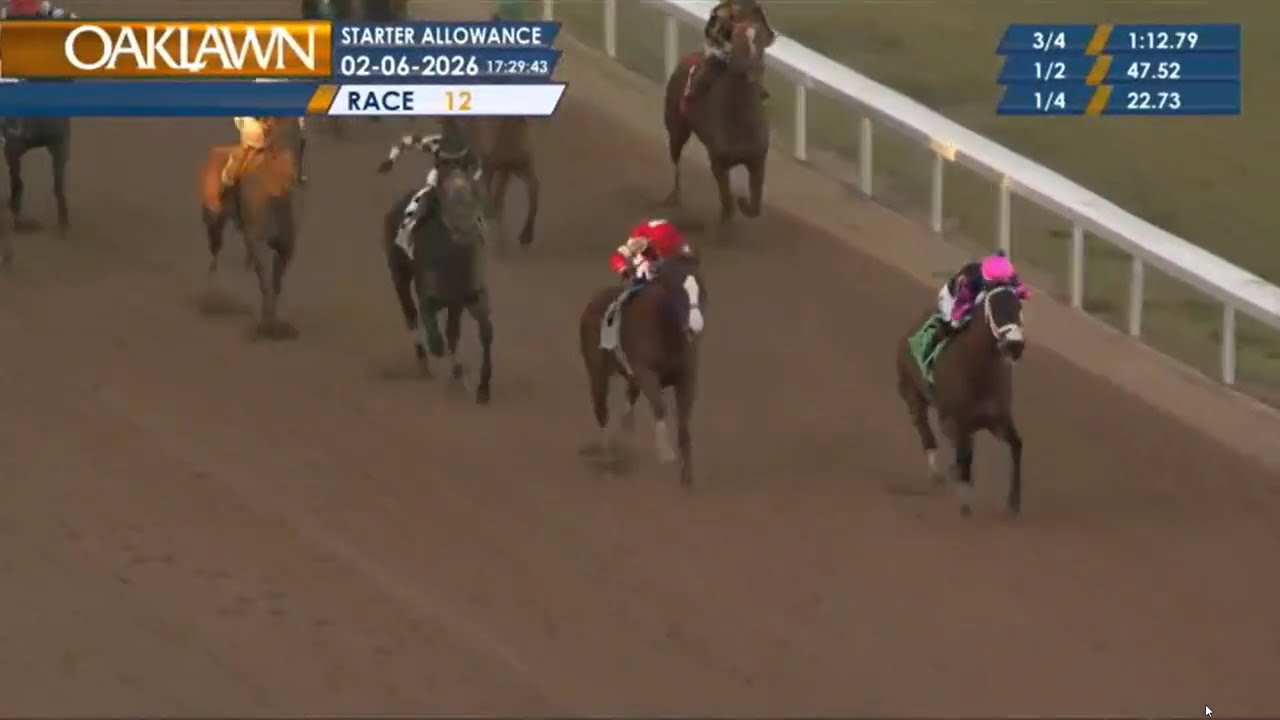 Oaklawn Park Race 12 - 06 FEB 2026