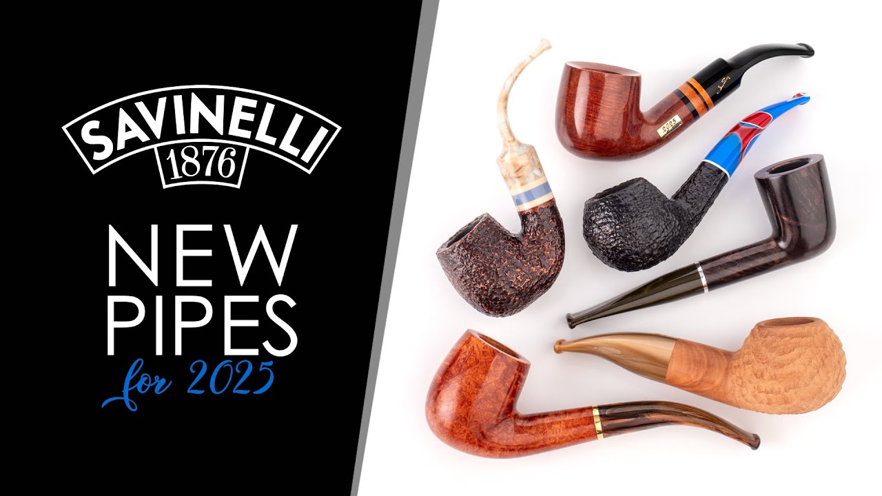 Introducing Savinelli's New Pipes for 2025