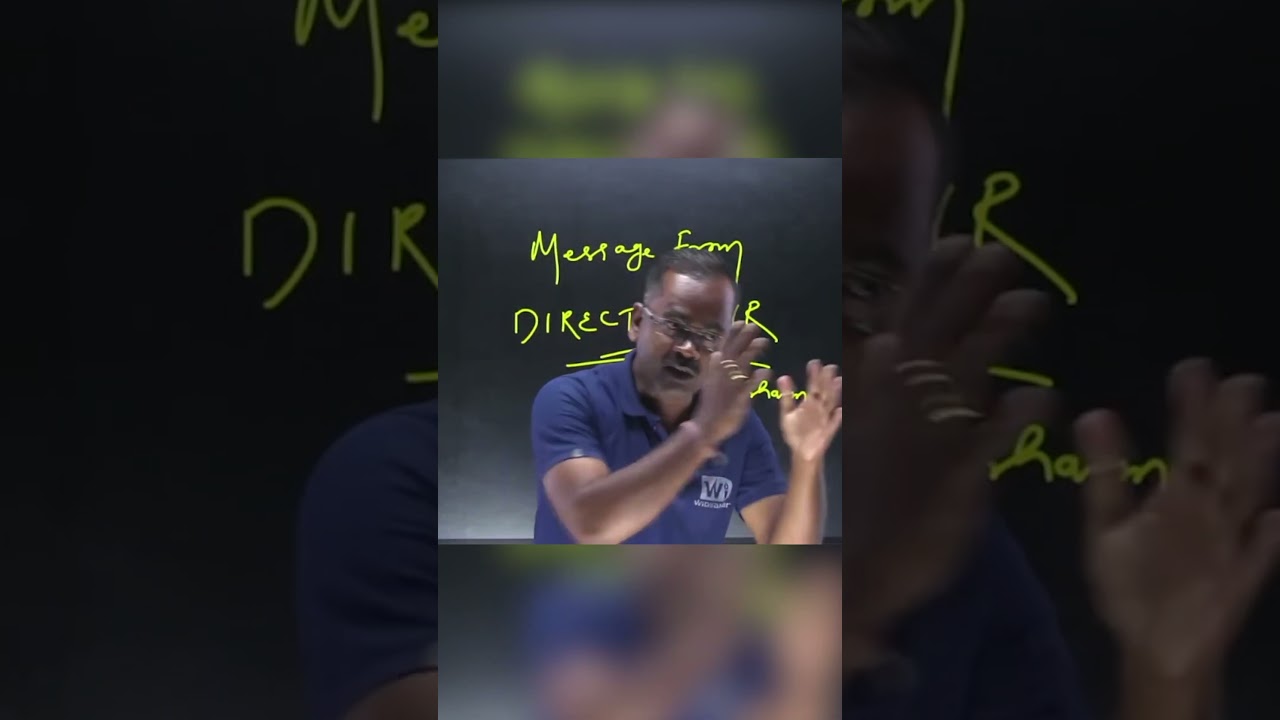 A Message for You📑🎯Don't Do this Mistakes ❌from Director Sir of Widyakar