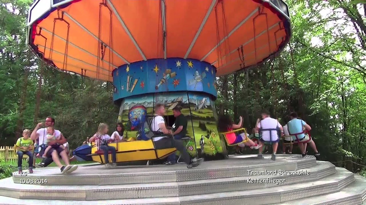 Freizeitpark Traumland auf der Bärenhöhle - Kettenflieger - Sonnenbühl