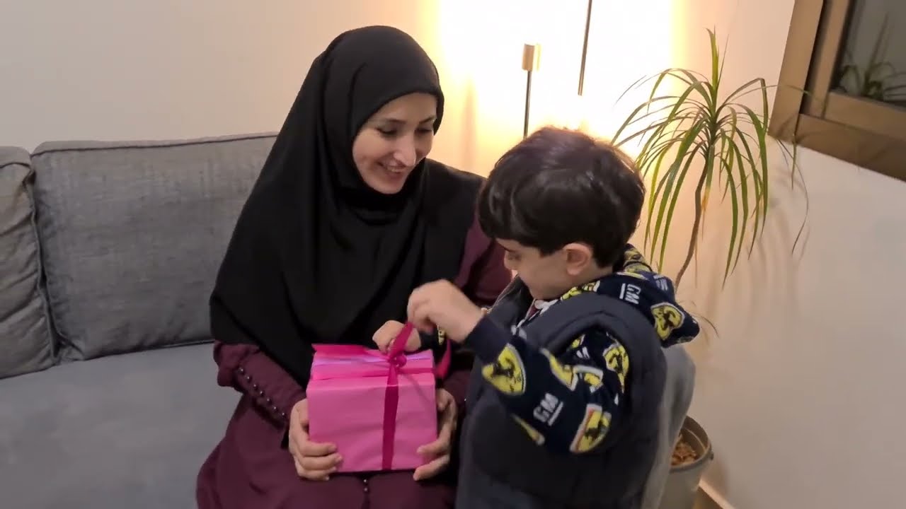 عملنا أجمل عيد الأم أنا و سلفتي لحماتي🤩