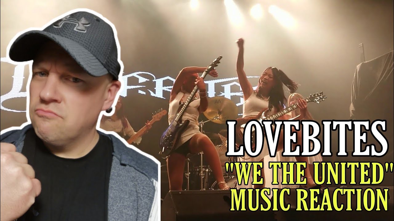Lovebites Reaction - WE THE UNITED | LINKIN PARK FAN REACTS | FIRST TIME REACTION TO