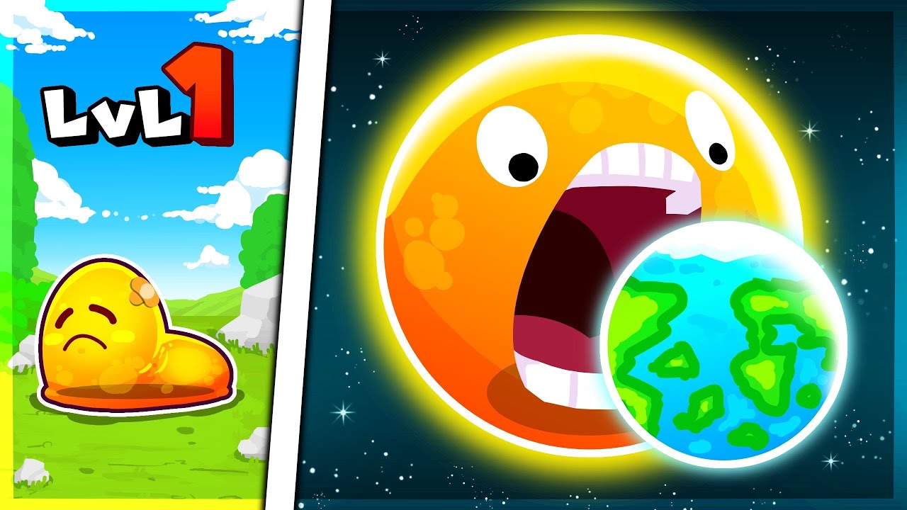 I Evolved My Slime To Conquer PLANETS in Goobies