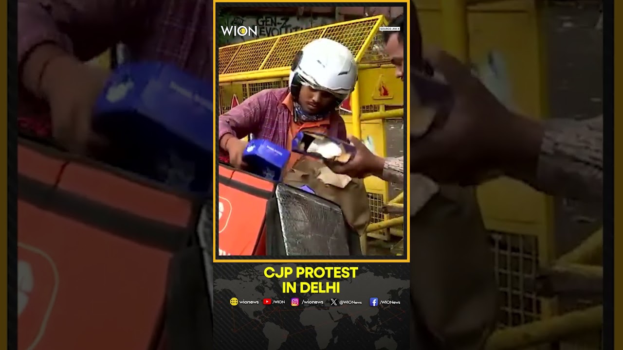 CJP Protest: Anonymous Donors Arrange Food And Refreshments For Jantar Mantar Protesters | WION