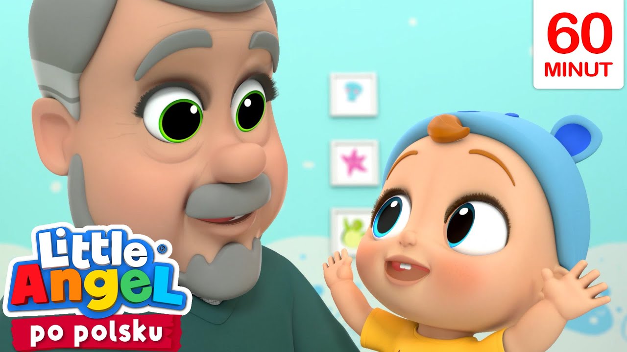 Babcia i dziadek nas kochają | Little Angel 👼🏻 Bajki i piosenki dla dzieci po polsku