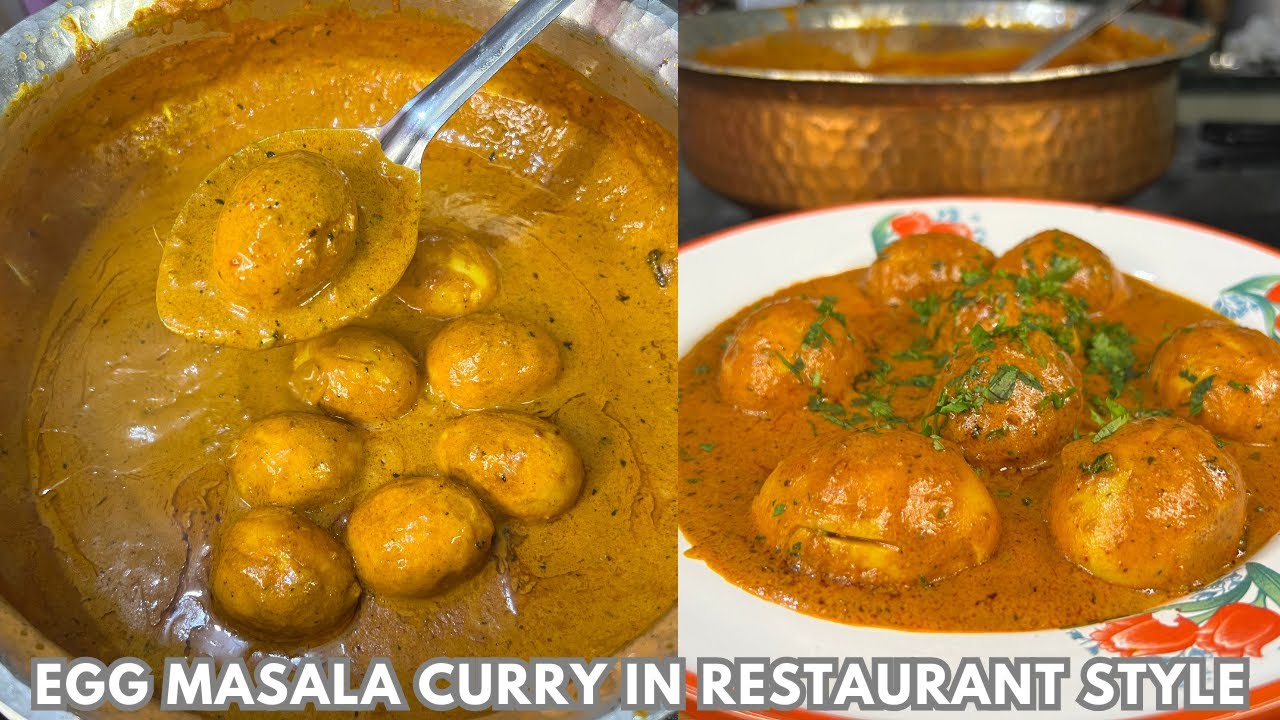 Egg Masala Curry In Restaurant Style | अंडा मसाला करी | Egg Curry Recipe | Masala Egg Curry | Egg