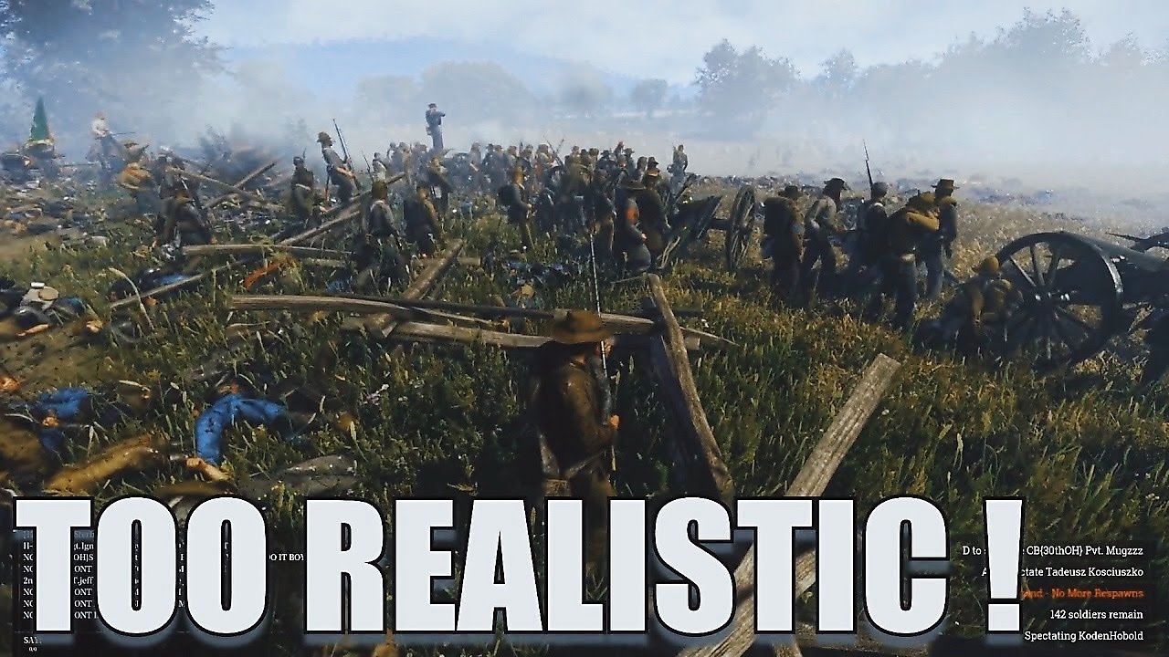 This Feels Like Real War — Full Server Chaos : War of Rights