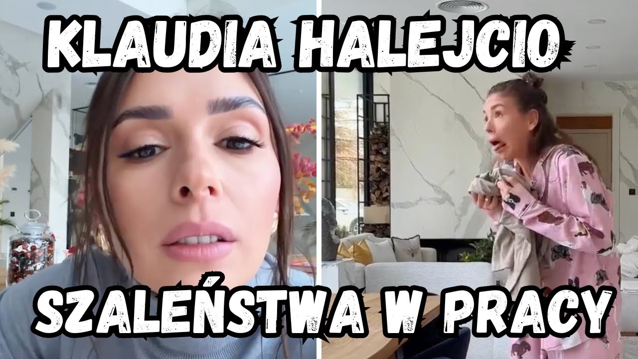 SZALONA KLAUDIA HALEJCIO ‼️ MA NAJLEPSZĄ PRACĘ ⁉️ BAWIĄ WAS JEJ ROLKI ⁉️