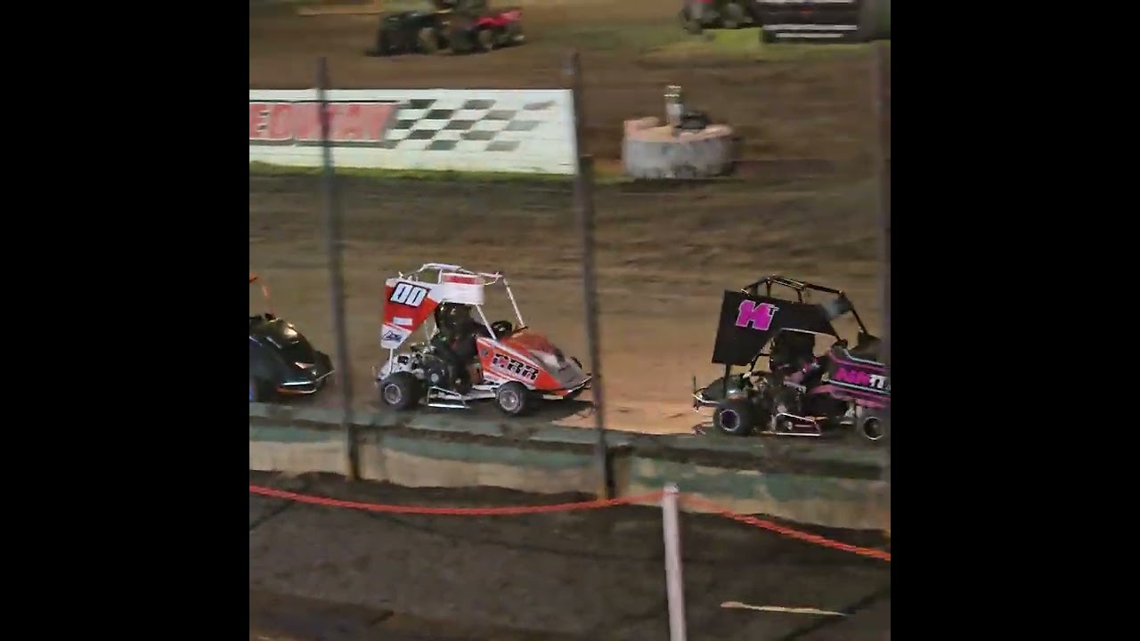 Cycleland Speedway, Oroville CA 9/20/2025. Started 3rd, finished 7th. Fastest Lap 14.166. 