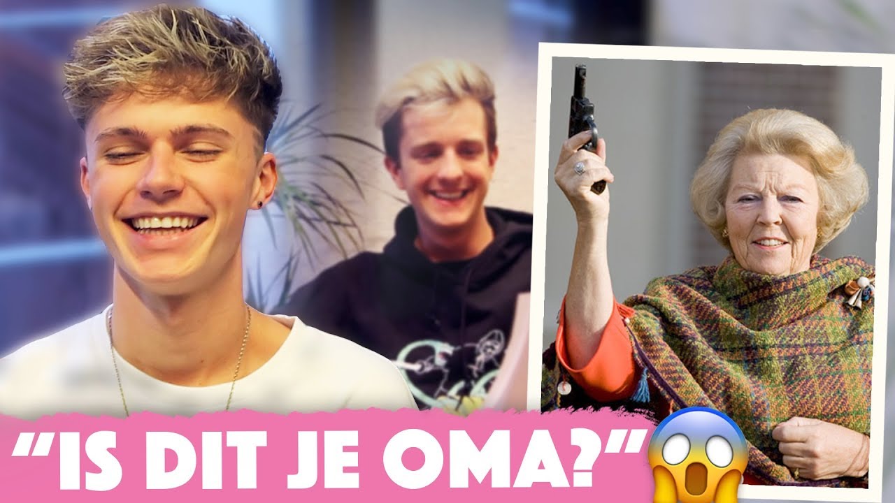 HRVY guesses DUTCH CELEBS  💥😂+ peaking inside his phone