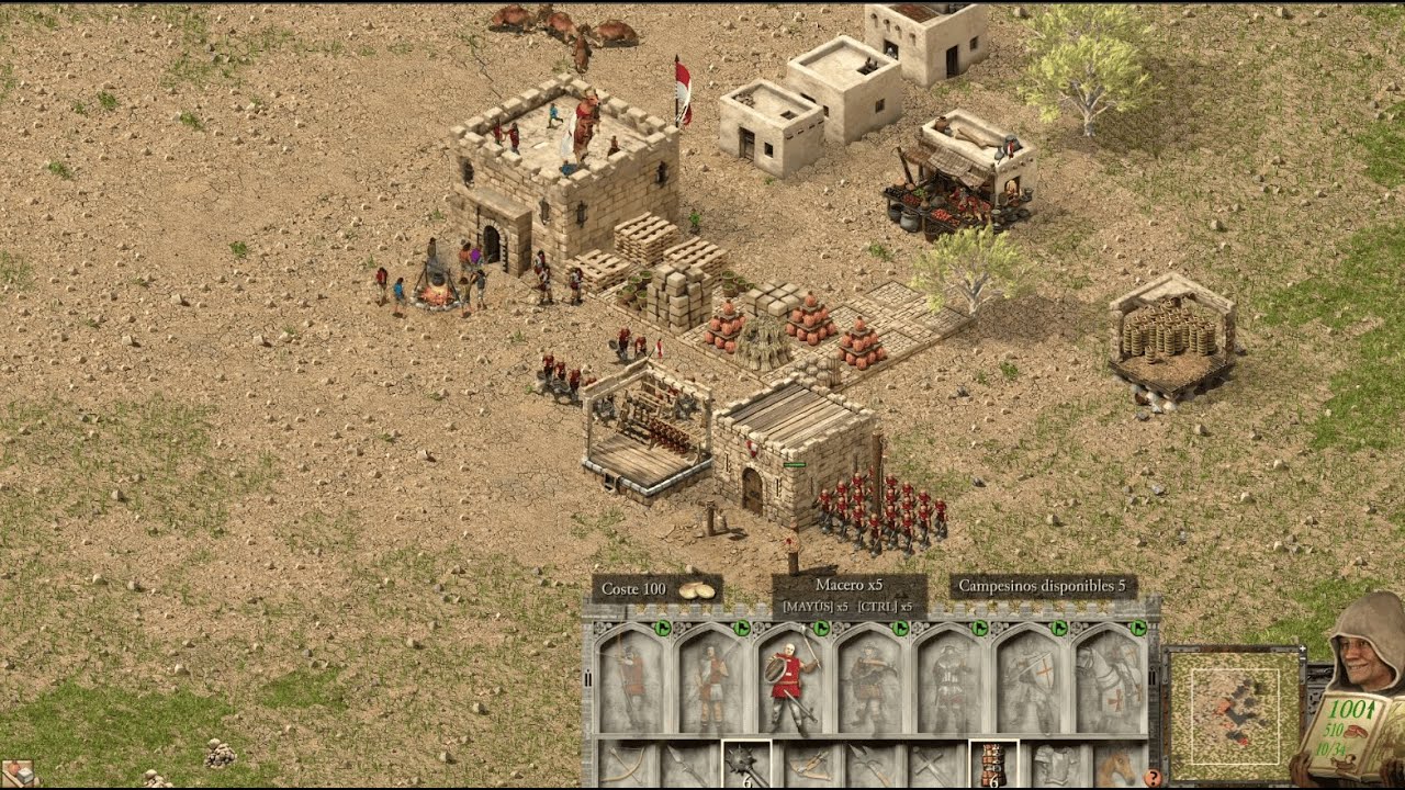 Stronghold Crusader D.E Mision 41 La Colina del  Trueno
