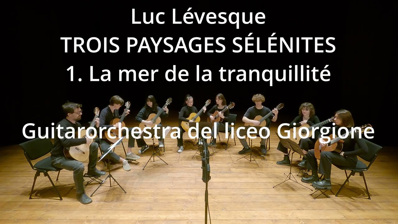 Luc Lévesque - TROIS PAYSAGES SÉLÉNITES