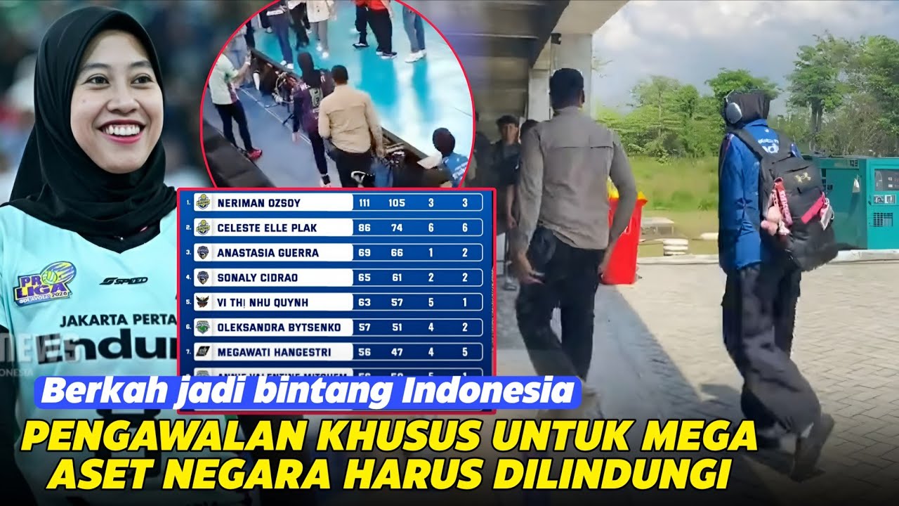 Pemain Lokal Rasa Asing😎‼️Mega Kemana2 Dapat Kawalan😱Statistik Mega Bersama Jakarta Pertamina Enduro