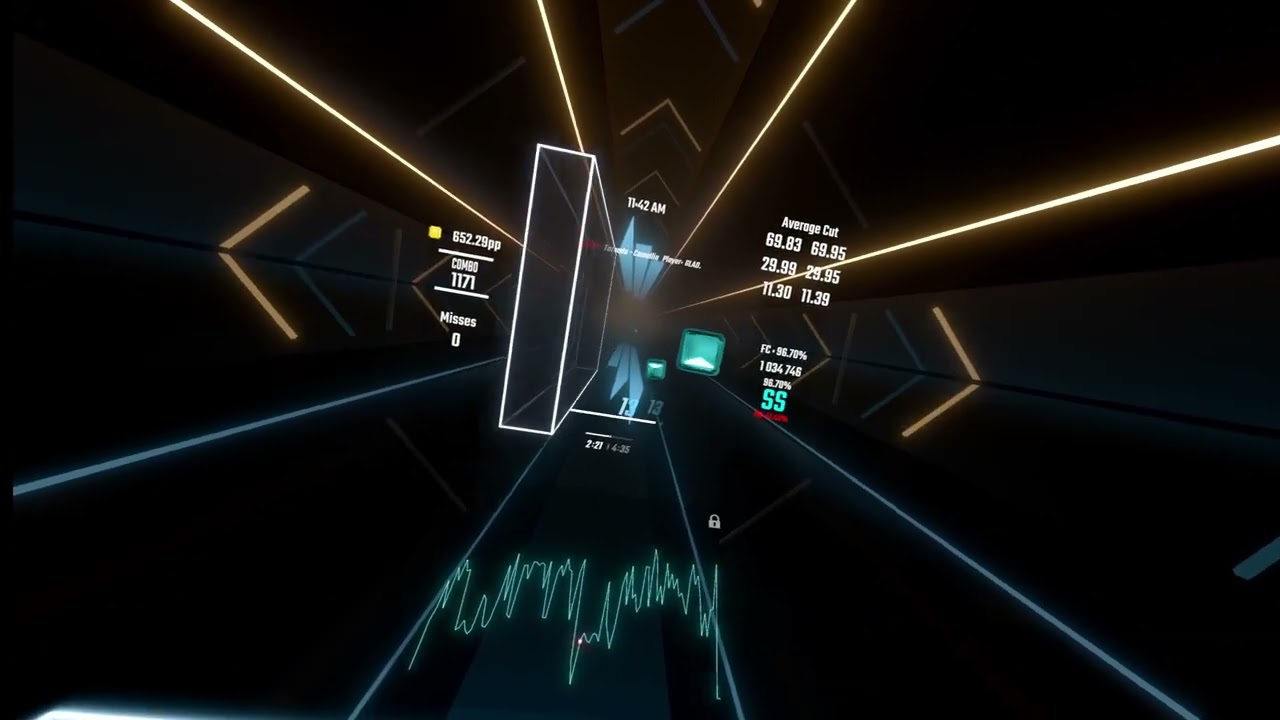 [Beat Saber] snowisslow || Tornado - 96.87% 670pp SS
