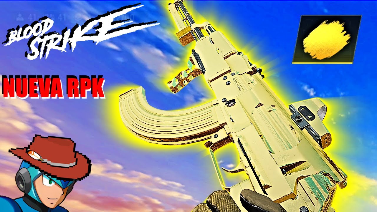 SAQUE EL ORO DE LA RPK EN TIEMPO RECORD!!! | BLOOD STRIKE