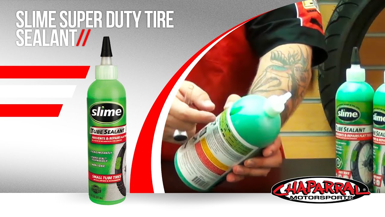 Обзор герметика для шин Slime Super Duty от ChapMoto.com. Как починить шину с помощью Slime