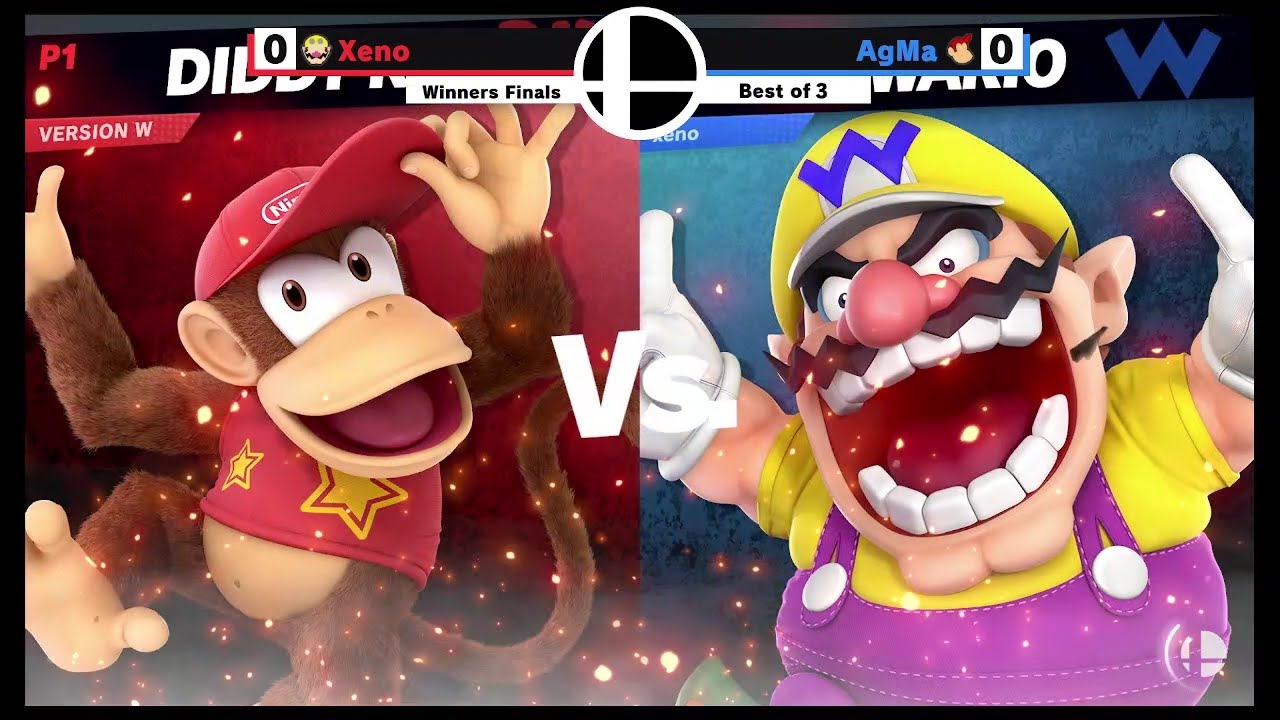Xeno (Wario) Vs AgMa (Diddy Kong) - Winners Finals - I Teched That #11