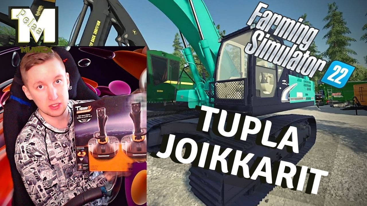 Tuplajoystickit FS22 pelailuihin