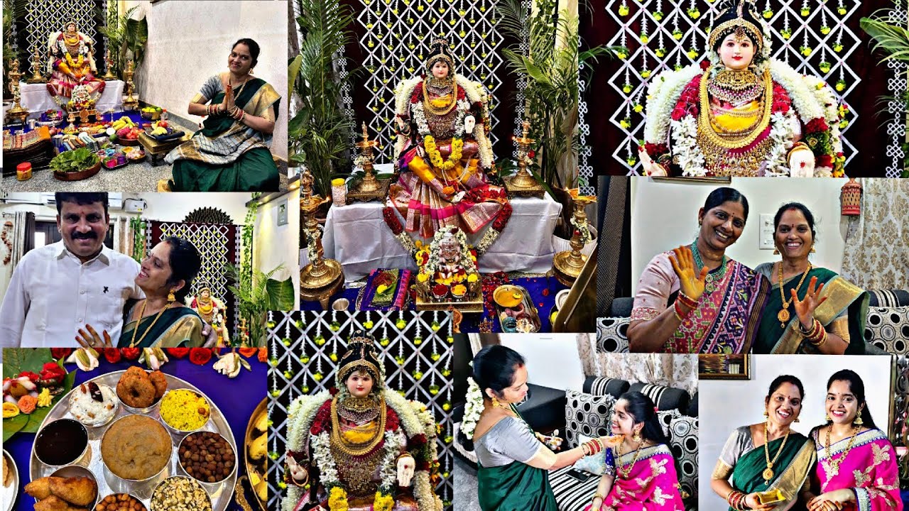 పెళ్లి రోజు  పండుగ రోజు ఒకే రోజు 😍 మా ఇంటి వరలక్ష్మి వ్రతం 🙏 ఈసారి ఘనంగగా మా వారు ఇచ్చిన gift 🎁  ♥️ 