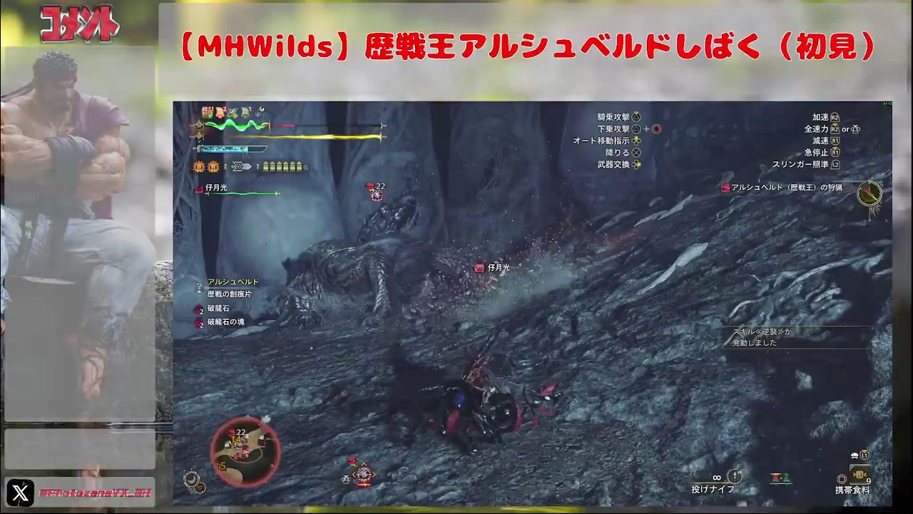 【MHWilds】歴戦王アルシュベルドしばく（初見）