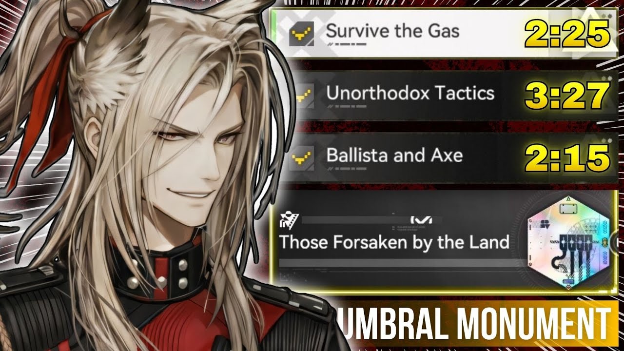 DPS Pogranichnik vs Endfield's Endgame (Umbral Monument Trim Medal Clear) | Arknights Endfield