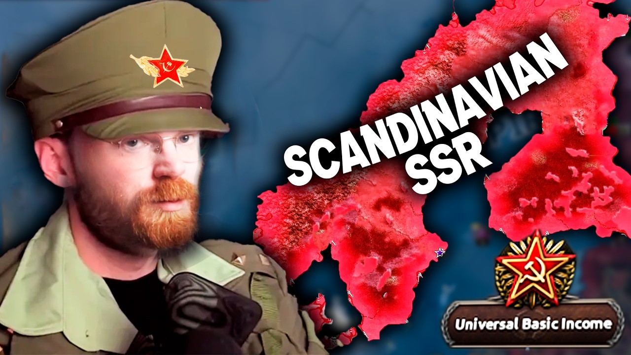 I Formed a Communist Heaven as Sweden - HOI4 Roleplay (VOD)