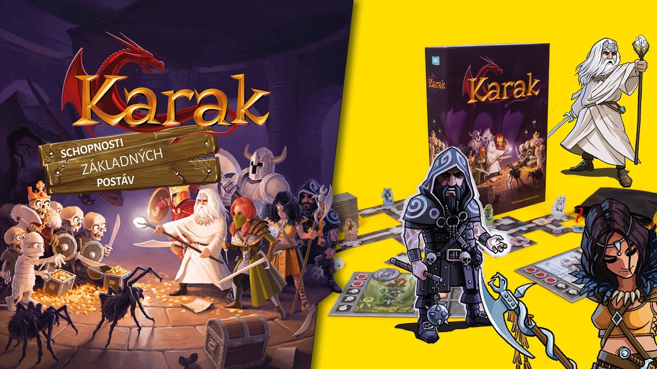 Karak - Schopnosti postáv 1 - videonávod