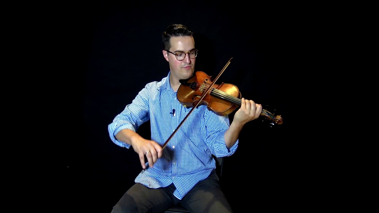 Jason Anick - Jazz Violin Accompaniment (Lesson Excerpt)