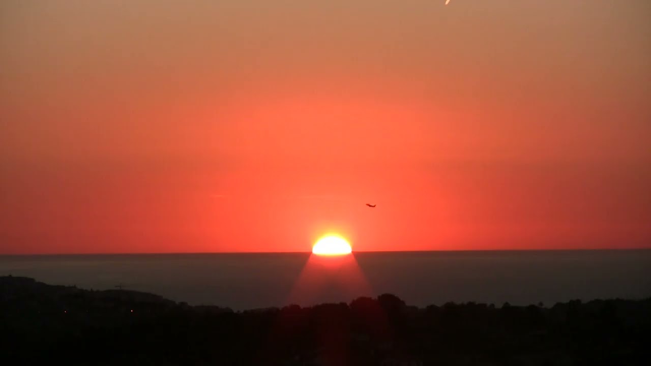 Lever de Soleil à Vence
