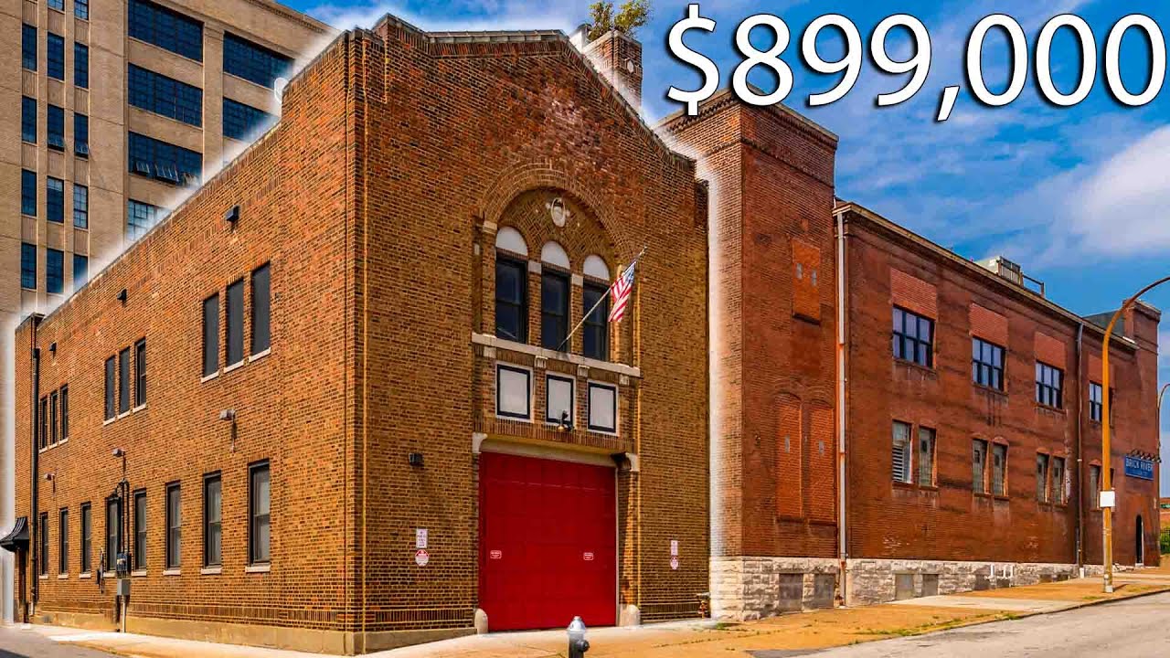 Touring Converted Firehouse in St. Louis! | This House Tours