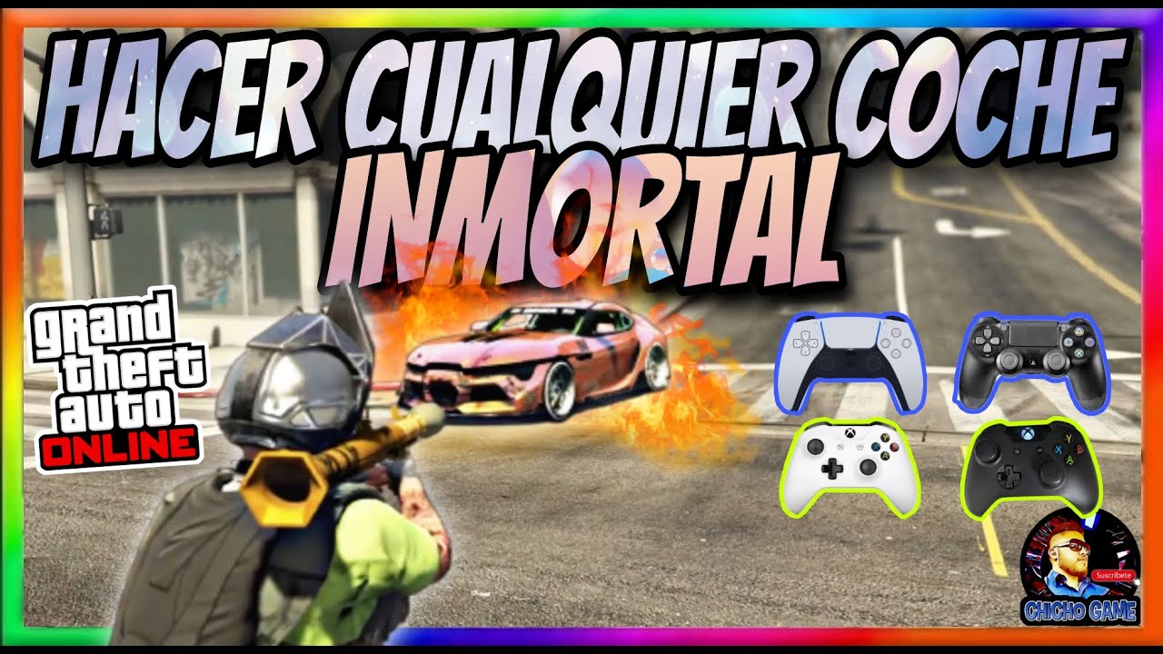 | COMO TENER COCHE INMORTAL | CUALQUIER COCHE | SOLO SIN AYUDA | GTA 5 ONLINE | PS4 PS5 XBOX ONE |